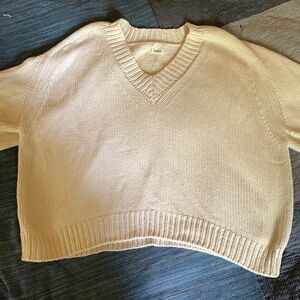 Babaa No22 cotton jumper Natural